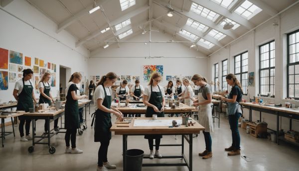 Écoles d'art et pratiques créatives